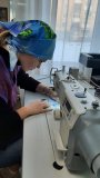 Школьный конкурс профмастерства по профессии "Швея" 